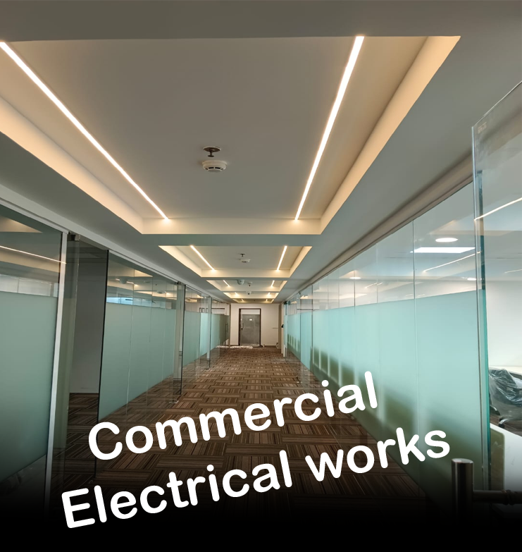 Commercial electrical works